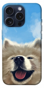 Чехол Samoyed husky для iPhone 15 Pro