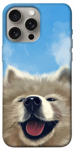 Чехол Samoyed husky для iPhone 15 Pro Max