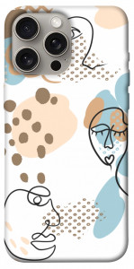 Чехол Face pattern для iPhone 15 Pro Max