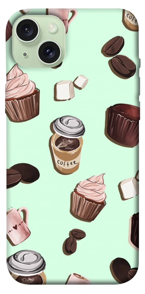 Чохол Coffee and sweets для iPhone 15 Plus