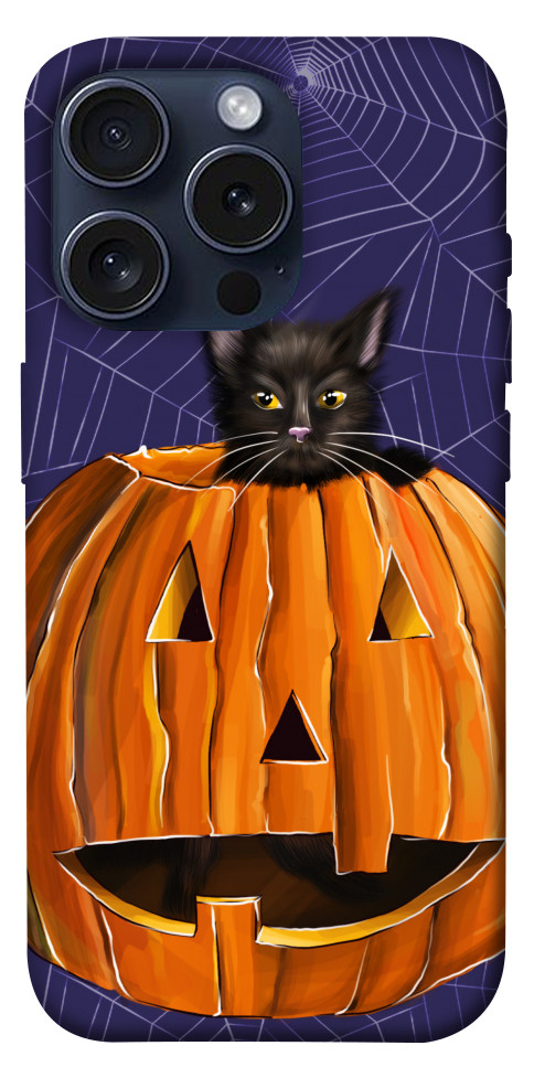 

Чехол Cat and pumpkin для iPhone 15 Pro 1615505