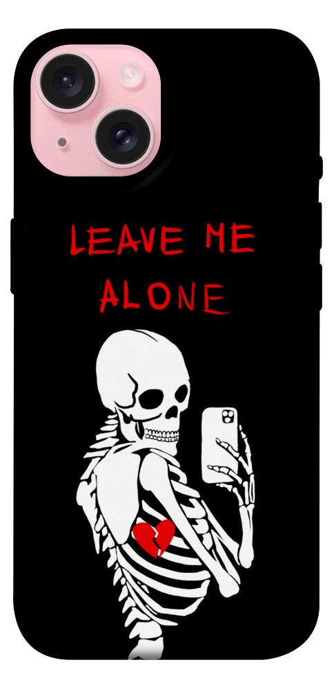 Чохол Leave me alone для iPhone 15