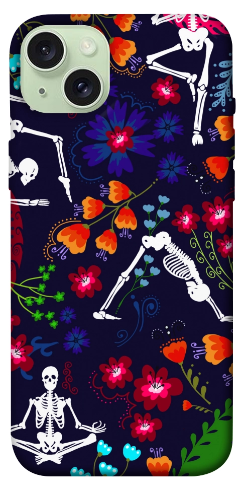 Чохол Yoga skeletons для iPhone 15 Plus