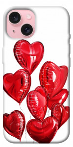 Чохол Heart balloons для iPhone 15