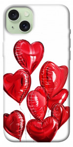 Чохол Heart balloons для iPhone 15 Plus