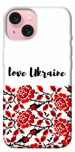 Чехол Love Ukraine для iPhone 15