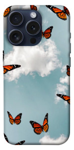 Чохол Summer butterfly для iPhone 15 Pro