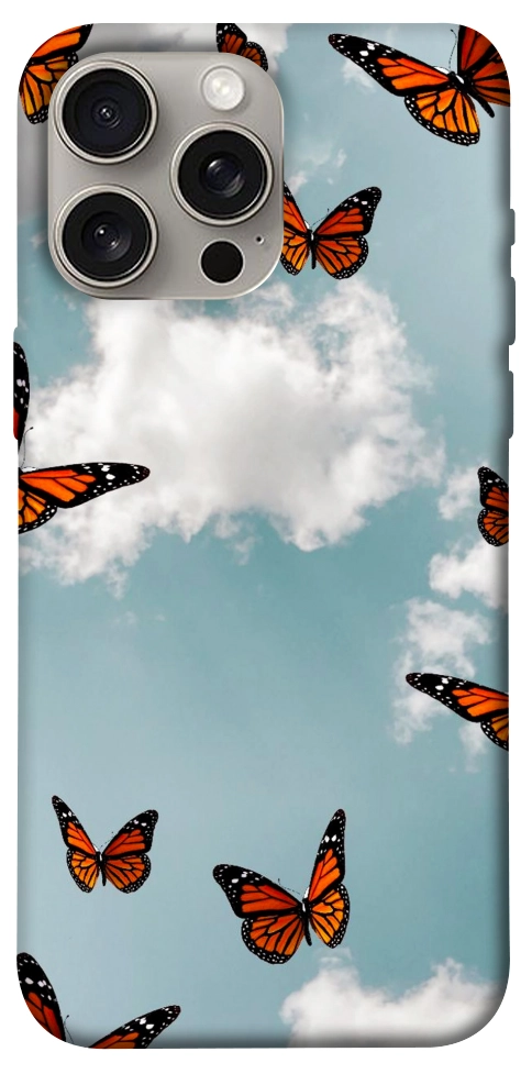 Чехол Summer butterfly для iPhone 15 Pro Max