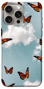 Чохол Summer butterfly для iPhone 15 Pro Max