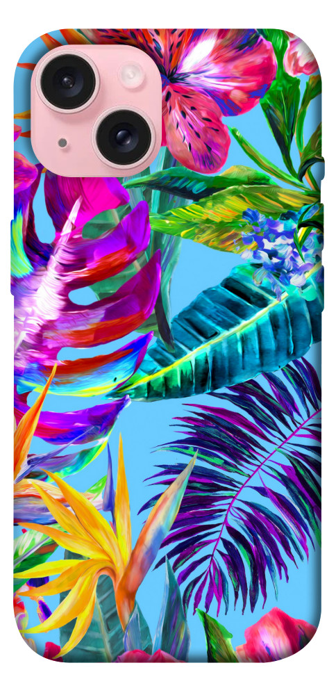

Чехол Watercolor flowers для iPhone 15 1616054