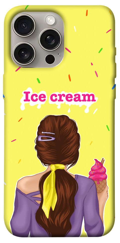

Чехол Ice cream girl для iPhone 15 Pro Max 1616165