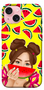 Чохол Watermelon girl для iPhone 15