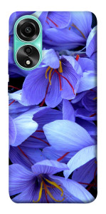 Чехол Фиолетовый сад для Oppo A78 4G