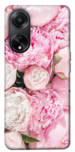 Чехол Pink peonies для Oppo A98