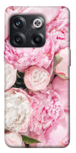 Чехол Pink peonies для OnePlus 10T