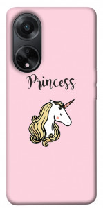 Чехол Princess unicorn для Oppo A58 4G