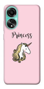 Чохол Princess unicorn для Oppo A78 4G