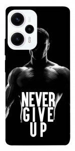 Чехол Never give up для Xiaomi Redmi Note 12 Turbo