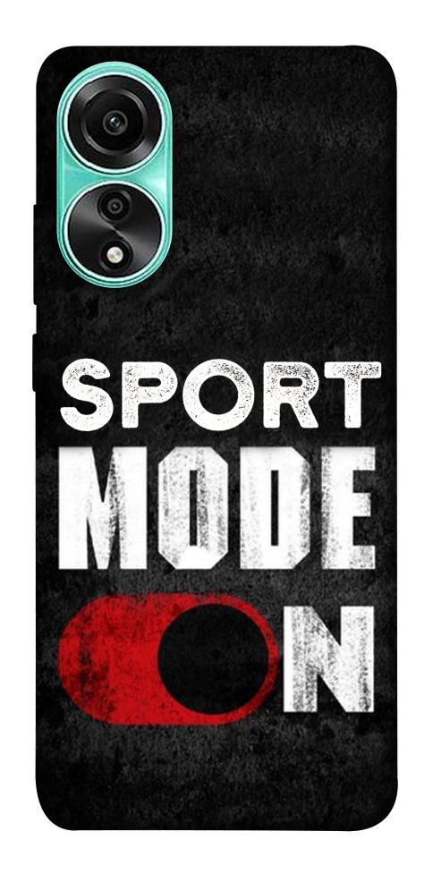 Чехол Sport mode on для Oppo A78 4G