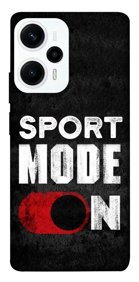 Чехол Sport mode on для Xiaomi Poco F5