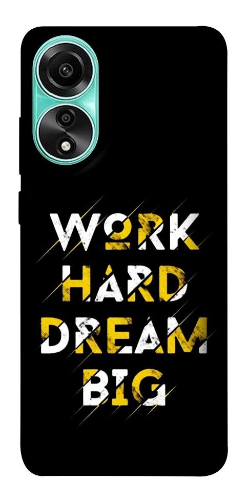 Чехол Work hard для Oppo A78 4G