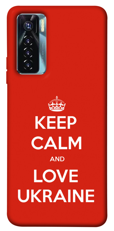 

Чехол Keep calm and love Ukraine для TECNO Camon 17 Pro 1617662