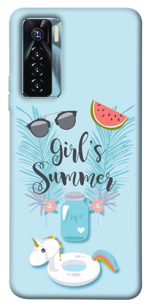

Чехол Girls summer для TECNO Camon 17 Pro 1617923