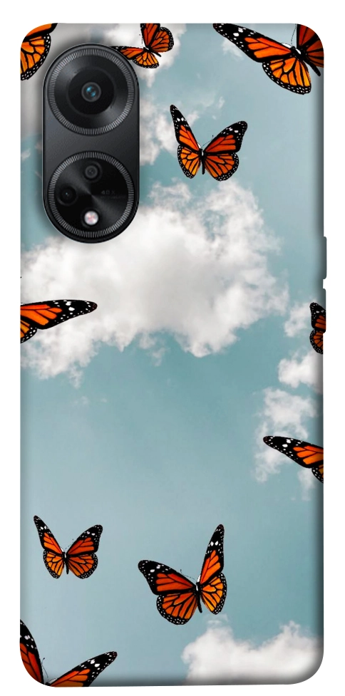 Чохол Summer butterfly для Oppo A98