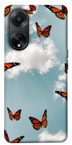 Чехол Summer butterfly для Oppo A98