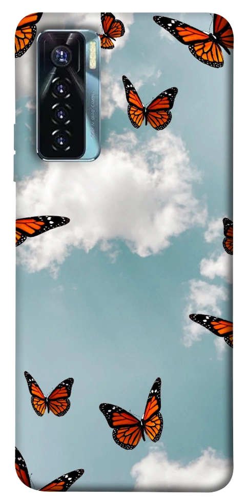 Чохол Summer butterfly для TECNO Camon 17 Pro