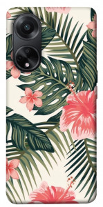 Чехол Tropic flowers для Oppo A98