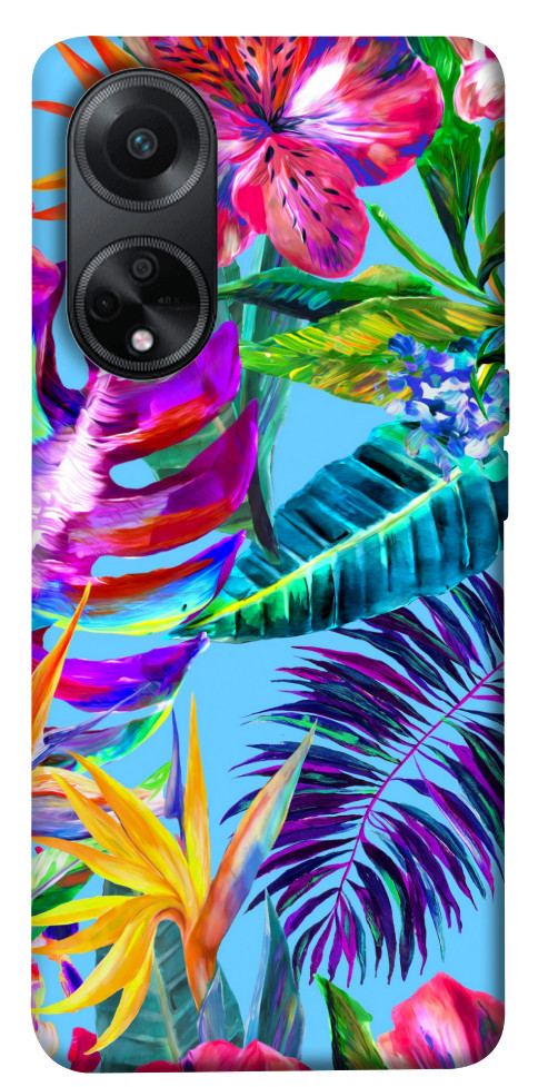

Чехол Watercolor flowers для Oppo A58 4G 1618005