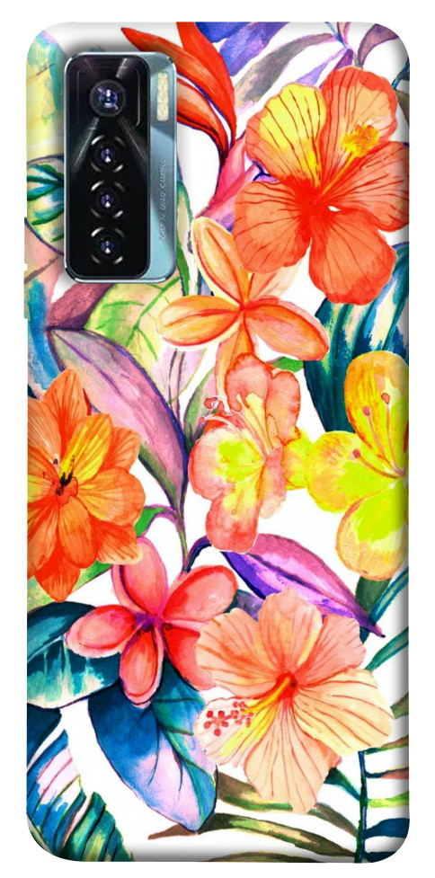 

Чохол Квітковий коктейль для TECNO Camon 17 Pro 1618094