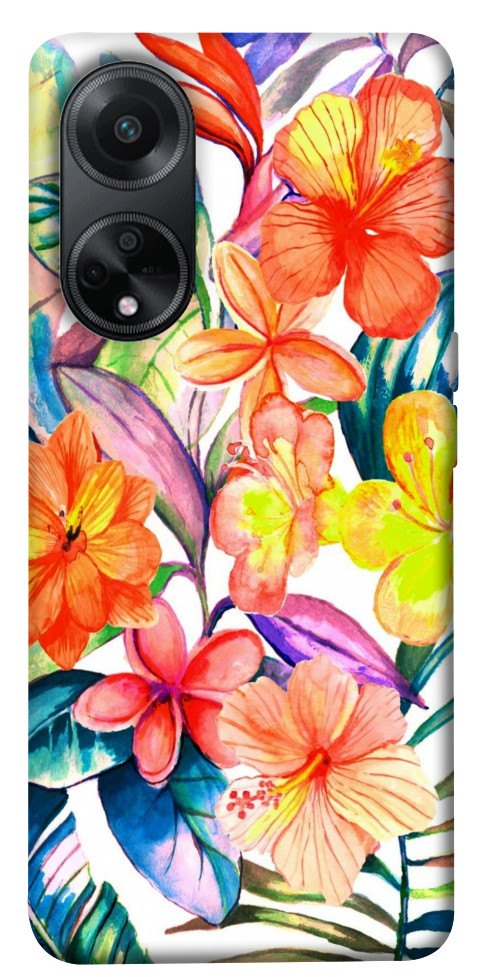 

Чохол Квітковий коктейль для Oppo A58 4G 1618095