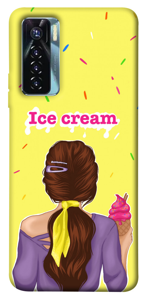 

Чехол Ice cream girl для TECNO Camon 17 Pro 1618247