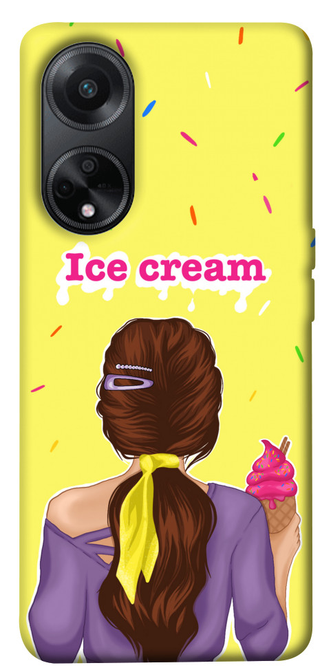 

Чехол Ice cream girl для Oppo A58 4G 1618248