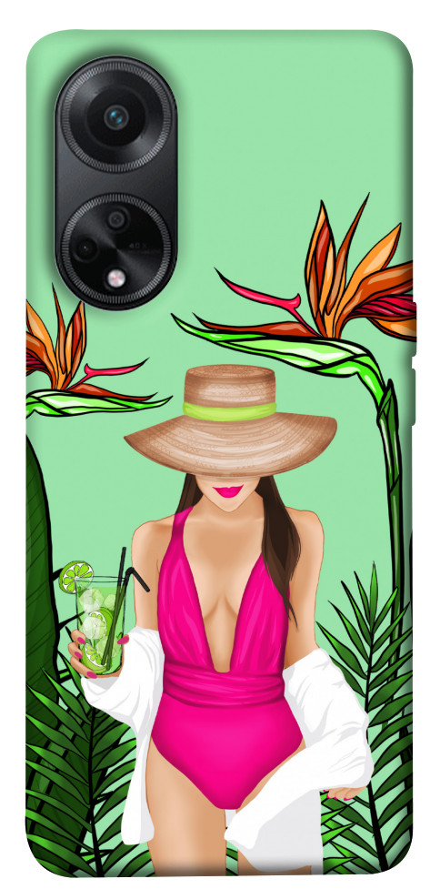 

Чохол Tropical girl для Oppo A98 1618270