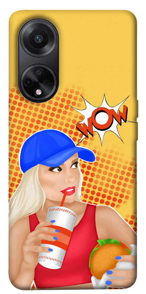 

Чехол Wow burger для Oppo A58 4G 1618293