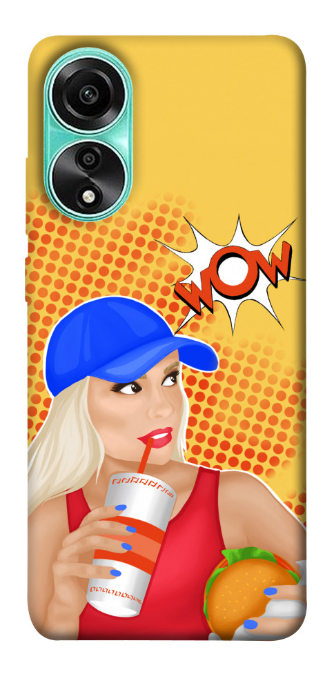 

Чехол Wow burger для Oppo A78 4G 1618294