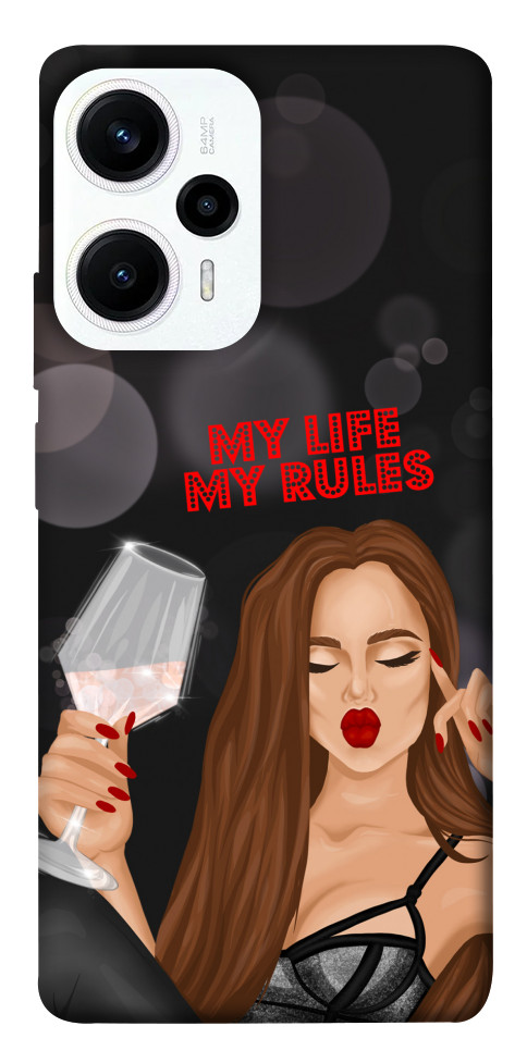 Чохол My life my rules для Xiaomi Poco F5