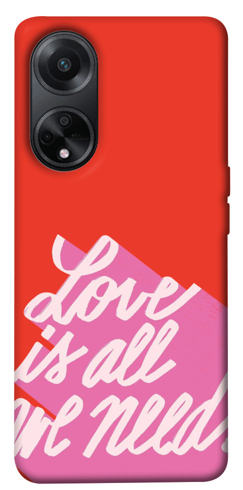 

Чохол Love is all need для Oppo A98 1618495