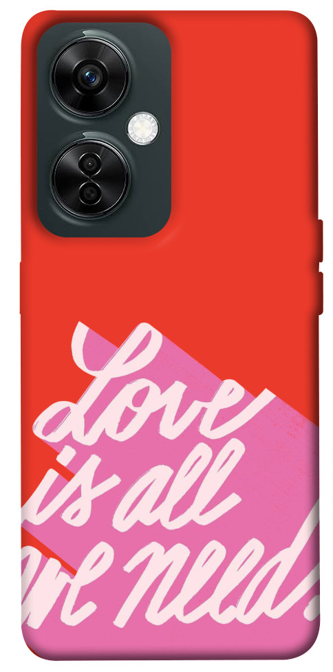 

Чохол Love is all need для OnePlus Nord CE 3 Lite 1618497