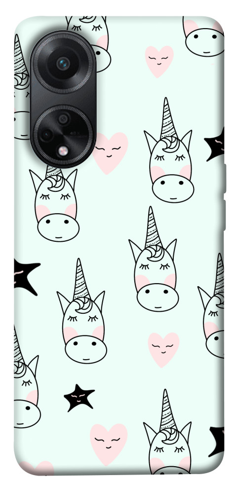 

Чехол Heart unicorn для Oppo A58 4G 1619076