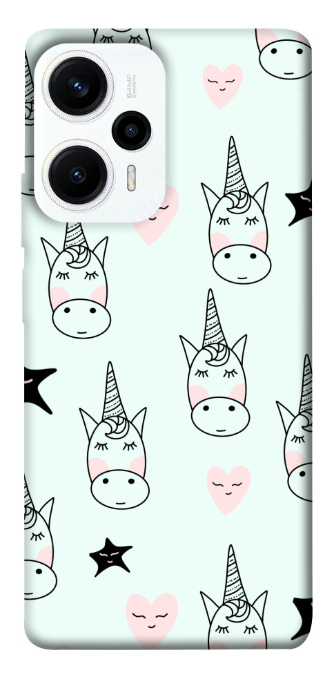 

Чохол Heart unicorn для Xiaomi Poco F5 1619078