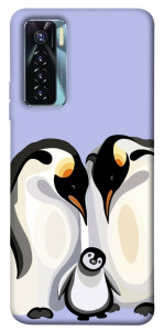 Чехол Penguin family для TECNO Camon 17 Pro