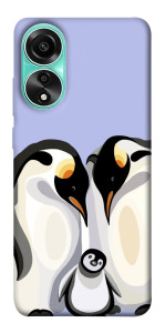 Чохол Penguin family для Oppo A78 4G