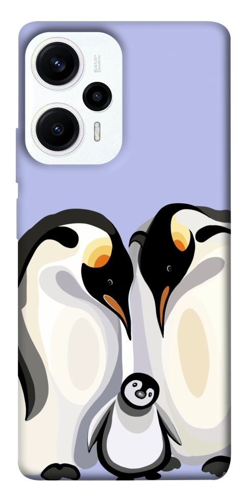 Чохол Penguin family для Xiaomi Poco F5