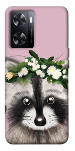 Чехол Raccoon in flowers для OnePlus Nord N20 SE