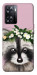 Чехол Raccoon in flowers для OnePlus Nord N20 SE