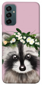 Чехол Raccoon in flowers для Galaxy M34 5G